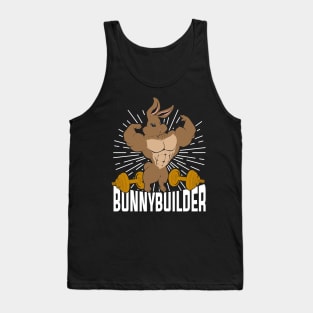 Bunnybuilder Funny Bodybuilding Bodybuilder Gift Tank Top